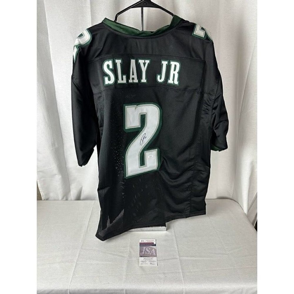 Darius Slay Jr signed autographed Philadelphia Eagles custom Jersey XL JSA